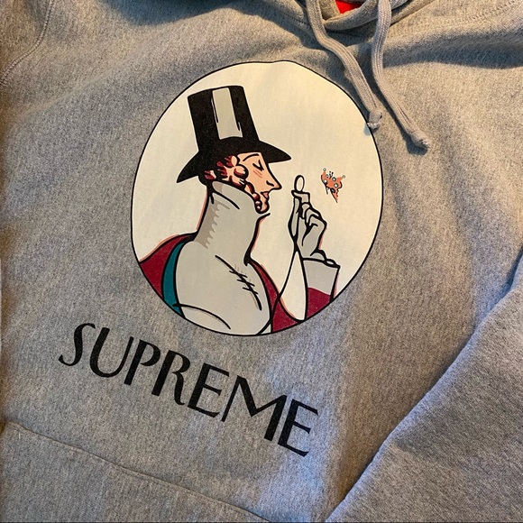 Supreme New Yorker Uptown Hoodie Sweatshirt EUC Size Medium - Picture 2 of 14